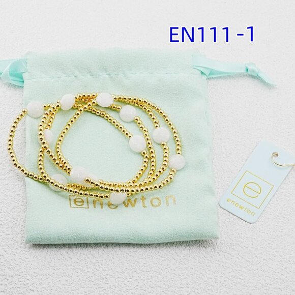 Enewton White Natural Stone Bracelet Set - Picture 5 of 5